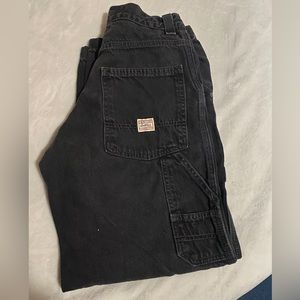 black skater jeans